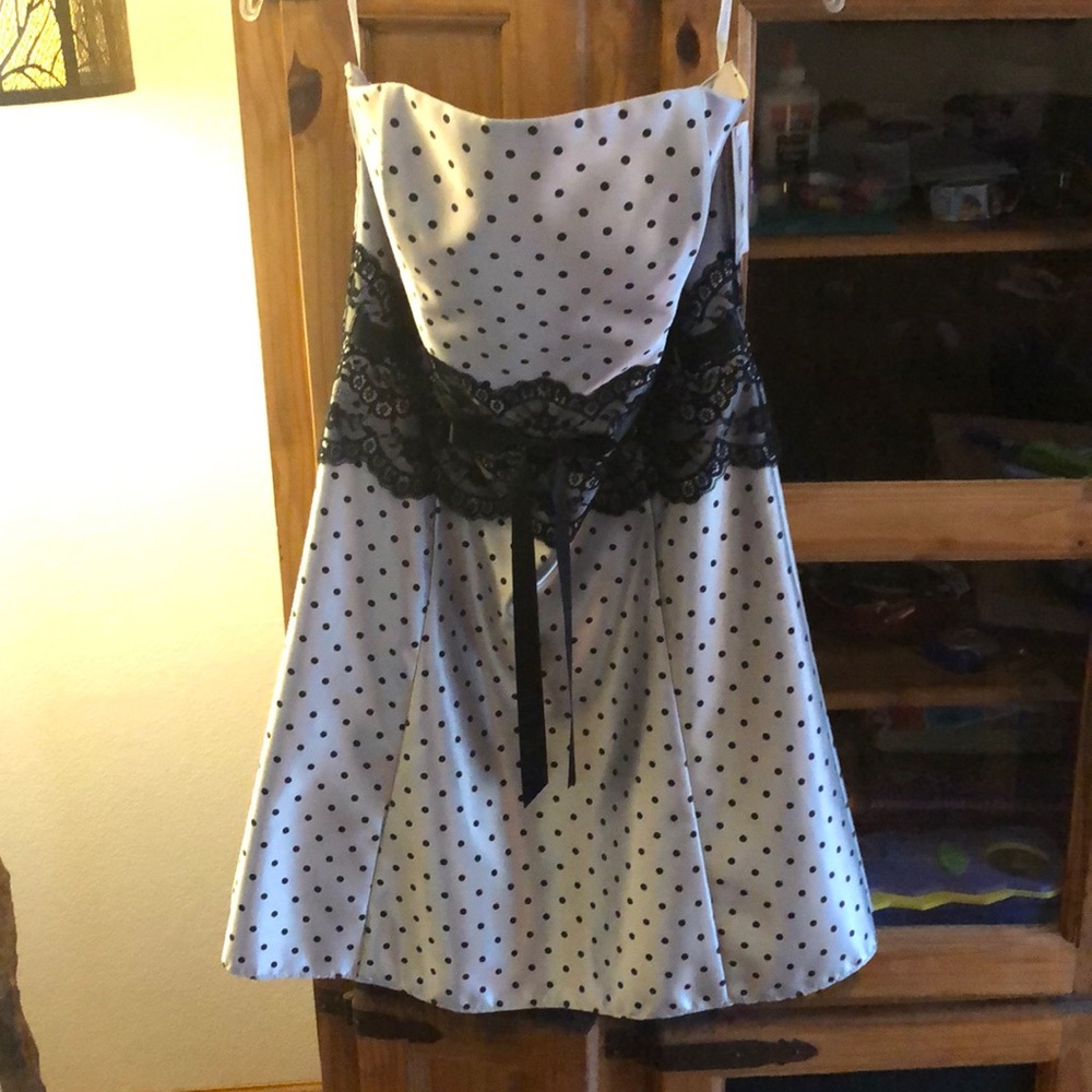 Jessica McClintock Strapless Dress